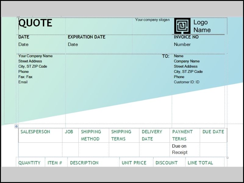 Ch&acirc;m ng&ocirc;n b&aacute;n h&agrave;ng (thiết kế Gradient xanh) 